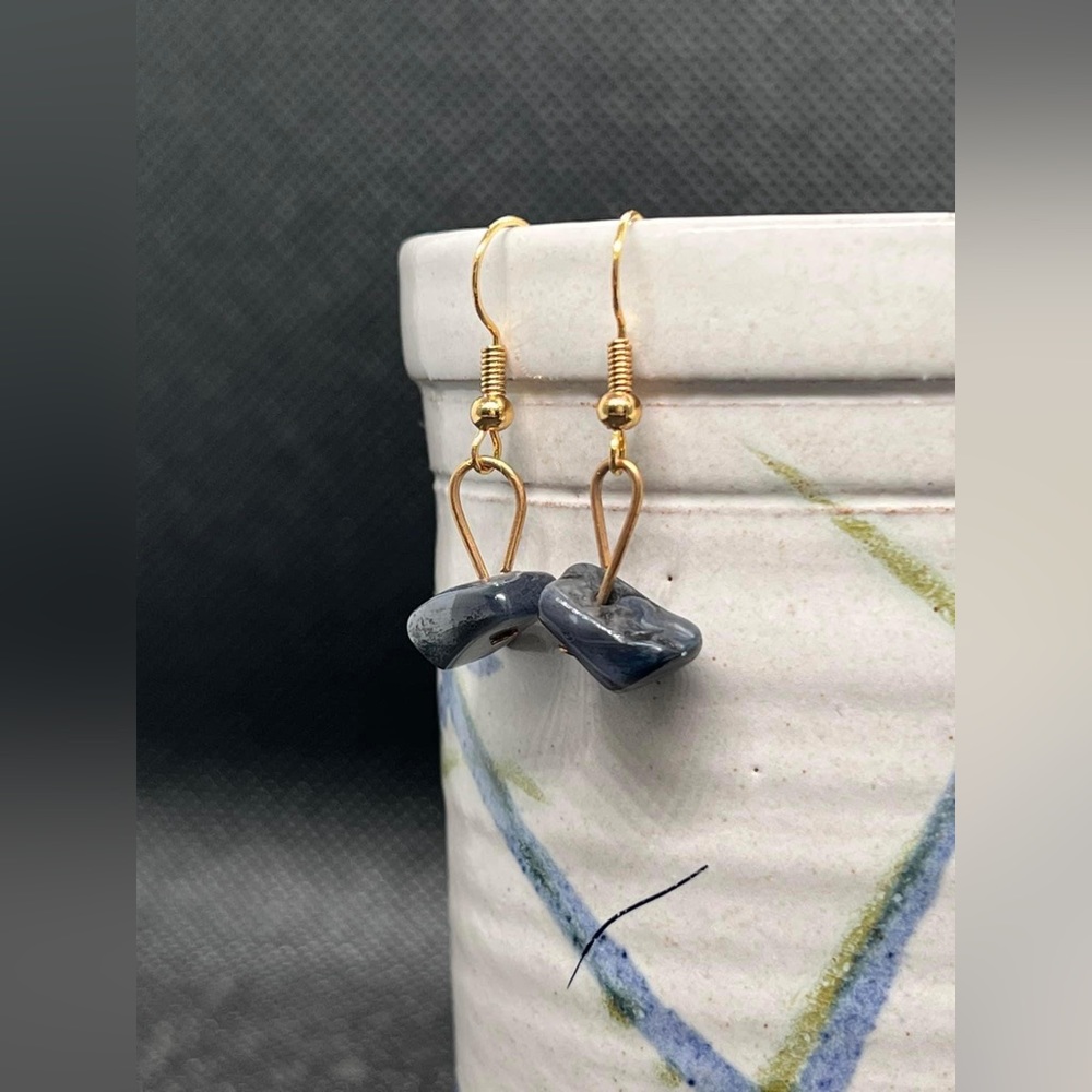 Artisan Handmade boho earrings. Leola Jewelry